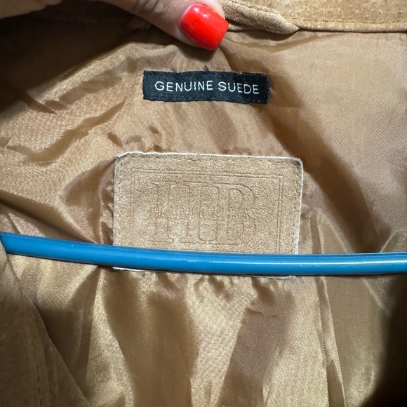 3XL TALL GENUINE SUEDE 100% LEATHER - Picture 4 of 5